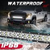 OFFROADTOWN 20 Inch LED Light Bar Single Row Off Road