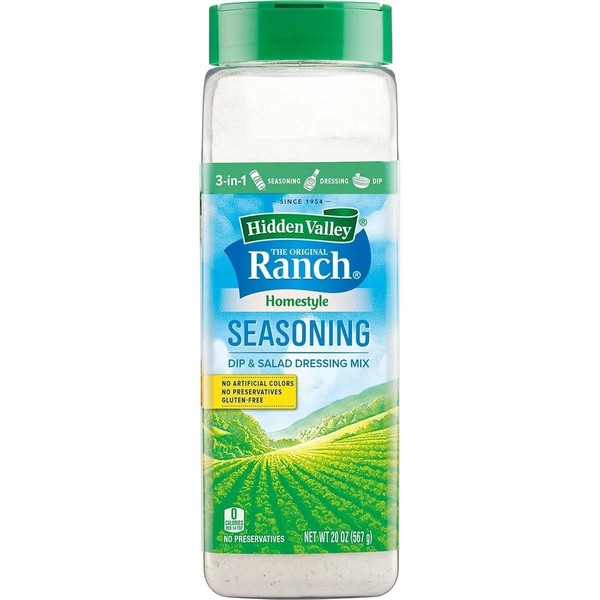 Hidden Valley Homestyle Ranch Seasoning and Salad Dressing Powder Mix,