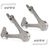 QBOSO Heavy Duty Lid Stay Hinges Folding Lid Support Hinge,Perfect