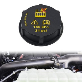 SYudwen Coolant Reservoir Cap, Radiator Expansion Tank Cap Compatible with Ranger Expedition Explorer Transit Focus Mustang Fusion Escape F150 F250 F350, Replaces OE# DG93-8101-AA, 3M5H810-OAC