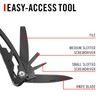 COAST CT225 11-in-1 Multi-Tool, Spring-Assisted Multi-Plier, File, Wire Cutter, Saw,