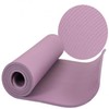 10mm NBR Pilates Home Workout Mat for Indoor Exercise and Fitness Pilates Iris Blue