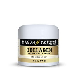 Mason Natural Collagen Premium Skin Cream - Anti-Aging Face and Body Moisturizer, Intense Skin Hydration and Firmness, Pear Scent, Paraben Free, 2 OZ (Pack of 3) Packaging May Vary