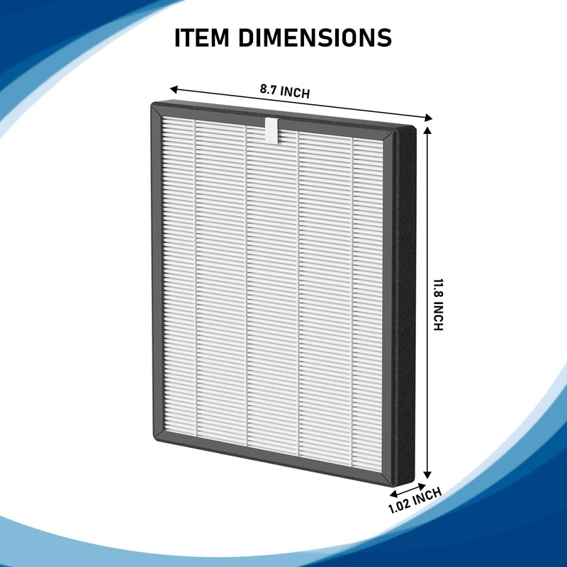 ProHEPA 9000 True HEPA Filters Replacement Compatible with VEVA ProHEPA