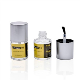 Rvhouse Adhesion Promoter with Brush Head 10ml 2 Pack Tape Primer Increase Adhesion for Wall Panels Peel Double Sided Mounting Tape Automotive Molding Tape