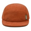 Croogo - Gorro de pana, unisex, 5 paneles, gorra de