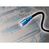 Shinwa Sokutei 73511 Magnetic Flexible with Light