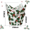 Uiifan 200 Pcs Holly Christmas Tulip Cupcake Liners Christmas Cupcake