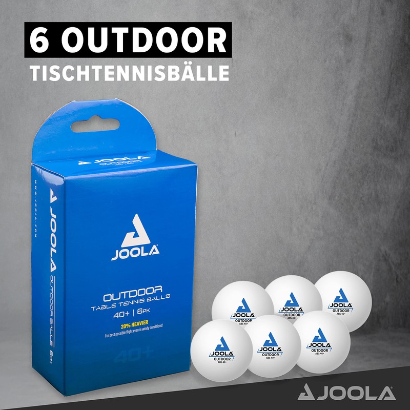 JOOLA 42183 Table Tennis Balls Outdoor 40+ mm Table Tennis