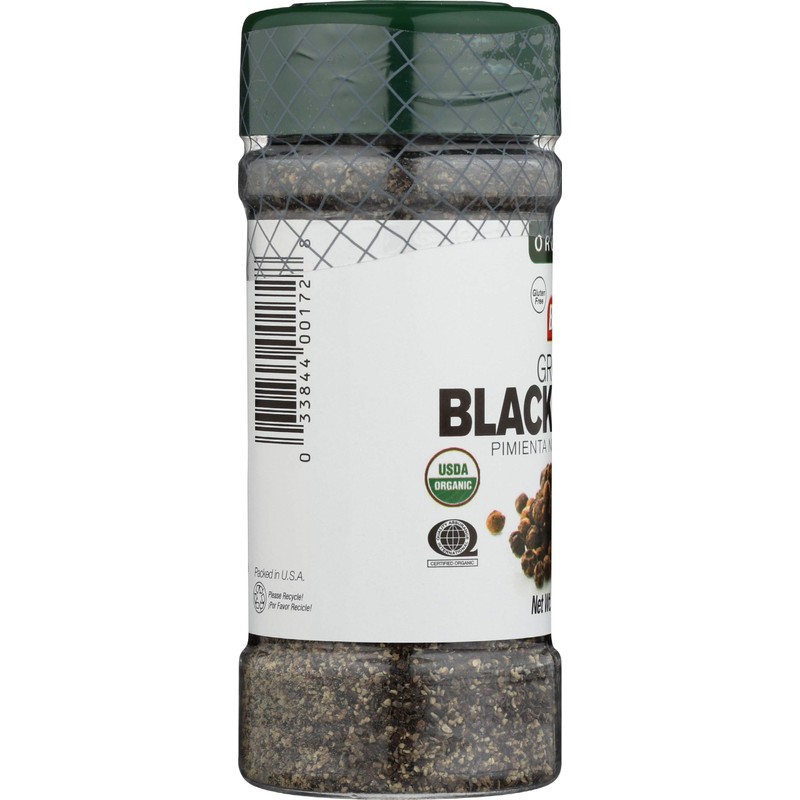BADIA SPICES Organic Ground Black Pepper, 2 OZ
