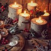 Set of 30 Unscented Tealight Candles, Bulk Natural Soy Wax