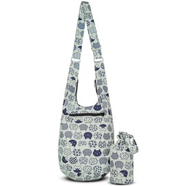 YOUR COZY Crossbody Bags For Women Crossbody Purse Hobo Bags For Women Aesthetic Shoulder Tote Bag With Zipper And Small Sack Bag (Neko Cat)