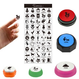 KiViRap Stickers for Dog Buttons-DIY Dog Buttons and Let Your Dogs Say What They Wants to Need