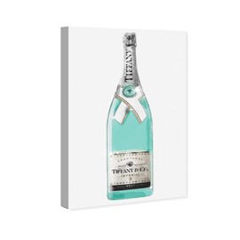 The Oliver Gal Artist Co. Drinks and Spirits Wall Art Canvas Prints 'Priceless Champagne Home D√©cor, 20x30