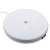 fotoconic White Electric Motorized Rotating Turntable Display Stand with LED,