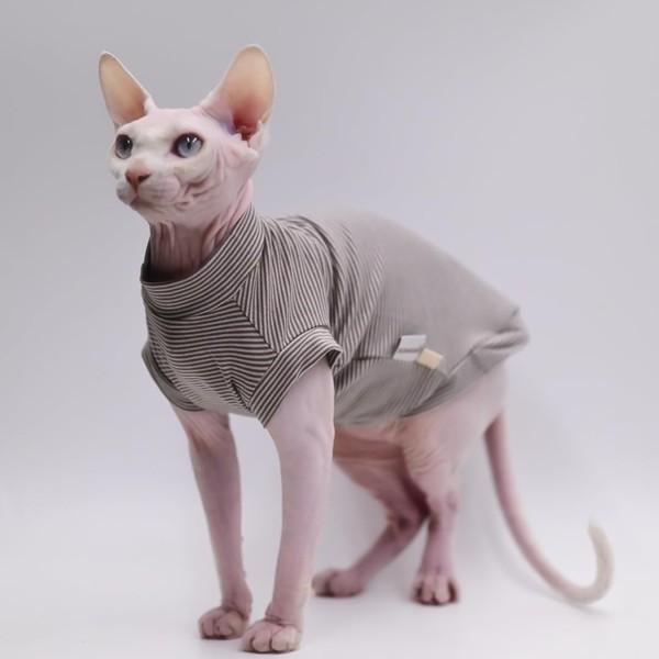 Hairless Cat Clothes Cotton Stretch and Confortable Sphynx Cat Clothes,Cat