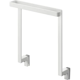 Yamazaki 1985 Kitchen Under Sink Storage Door Towel Hanger, White, Approx. W 7.9 x D 3.9 - 3.9 x H 10.0 inches (20 x 9 - 10 x 25.5 cm), Tower Tower, Towel Hanger Bar