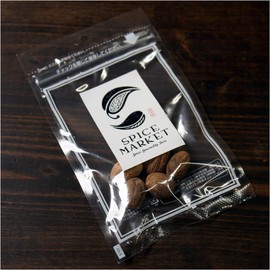 Nutmeg Hole, 5 Capsules, Nutmeg Original Shape, Nutmeg, Meat, Spices