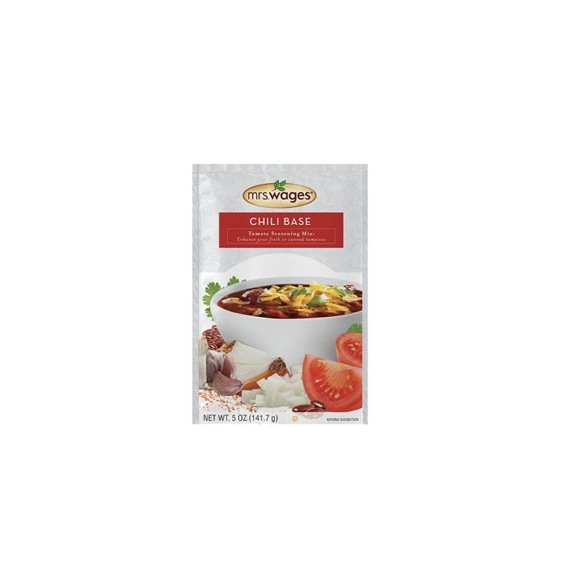 Mrs Wages Chili Base Canning Mix, 5 Oz Package (VALUE
