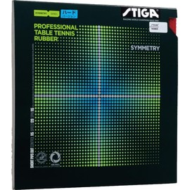 STIGA 1710180518 Table Tennis Rubber Tension Table Soft Symmetry Hard Version Red Medium Thickness