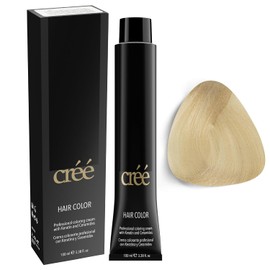 Cree Professional Permanent Hair Color, 100ml - 3.4 fl.oz. (Ultra Irisee Super Lightener 902S)