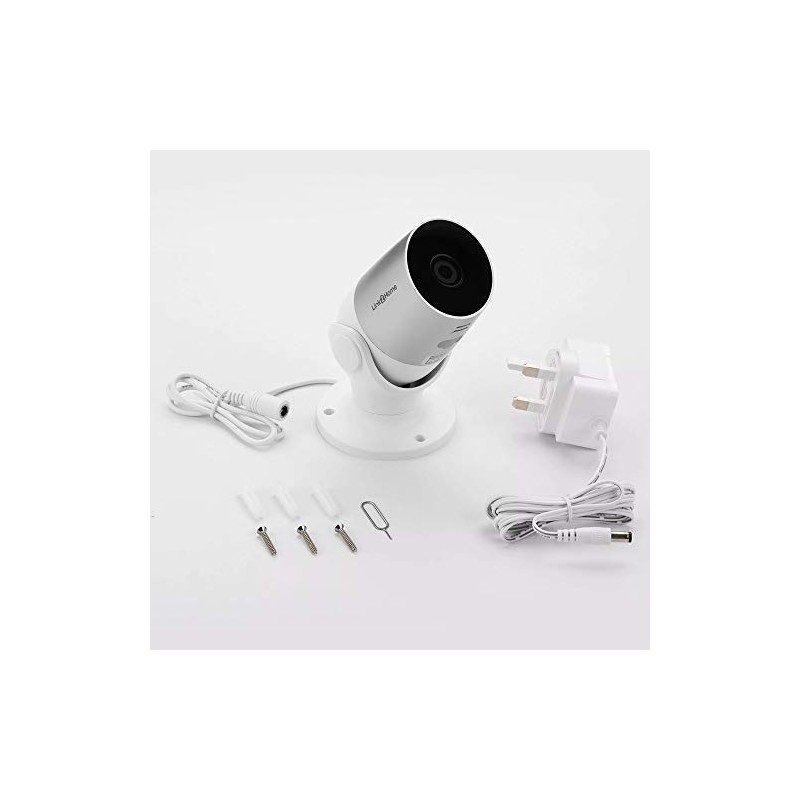 Link2Home WiFi Outdoor Weatherproof Camera – For Home Security, Surveillance,