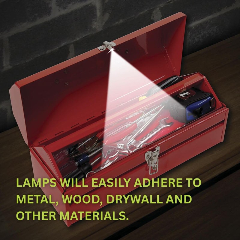 Panther Vision Button LAMP Adhesive LEDs Light Package - Lightweight,