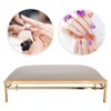 Professional Nail Art Hand Cushion, PU Leather Manicure Armrest Cushion