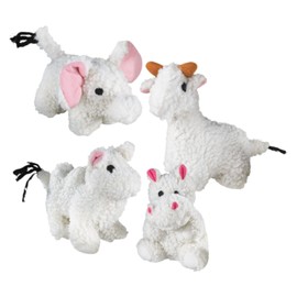 Zanies Soft Plush Fleecy Friend Dog Toy