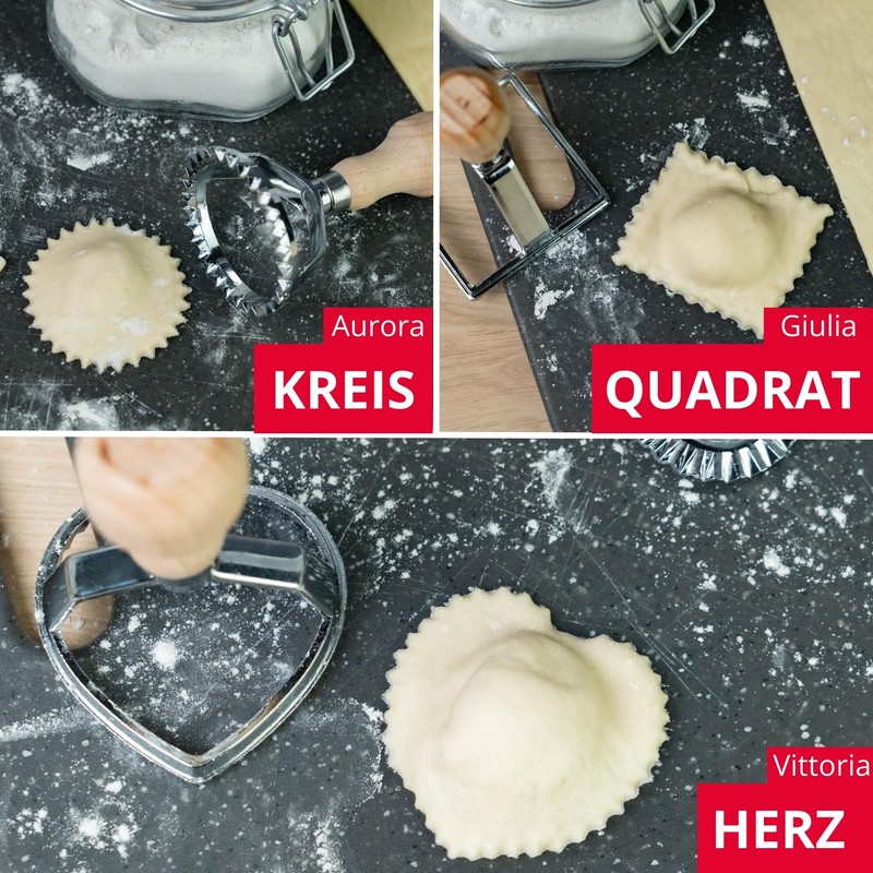 Westmark Sofia Ravioli Cookie Cutter/Dough Wheel - Practical Dough Wheel