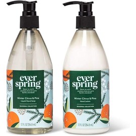 Hand Duo Soap & Lotion Gift Set Pack - 24 fl oz - Everspring Limited Collection (Citrus & Pine)