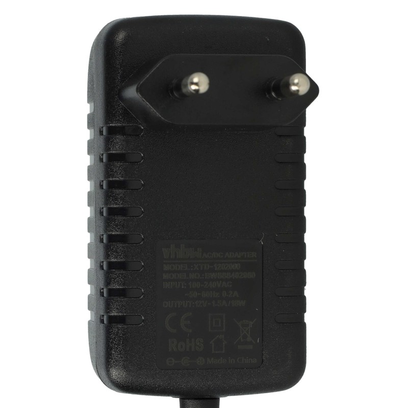 vhbw Power Supply Compatible with Telekom/T-Com Speedport W921V, W724V Router,