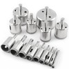 Aracombie 15 Pack Diamond Hole Saw Kit, Ceramic Tile Drill