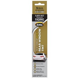 Gila Ultraescudo Color para Ventana Resistente a los arañazos, Resistente al Calor, más protección UV para el Coche, 5% Ventana Posterior Super Limo Negro, 6" x 26"