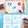JULMELON Stencils for Painting,20Pcs Sea Life Stencils Sea Animal DIY