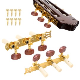 Guitar Tuning Pegs Machine Heads Tuning Pegs 2pcs Agate Color for Classical Guitar
