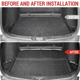 Utiiy Cargo Liner Fit for 2017-2022 Honda CRV Fuel Model, Cargo Mat TPE Trunk Mat All Weather Trunk Liner Replacement for 2017 2018 2019 2020 2021 2022 Honda CR-V Accessories(17-22 Fuel Model)