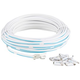 Bell Wire 6 Pole 2 Cores, Exclusive 10 m White TS – 3029