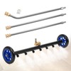 2-in-1 Pressure Washer Undercarriage Cleaner Water Broom, 24" Surface Cleaner