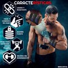 MERCURYAL Figure 8 Padded Lifting Straps Strength Training - Weight