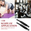 Outanaya 2Pcs Adjustable Exercise Bike Pedal Straps Footrest Straps for
