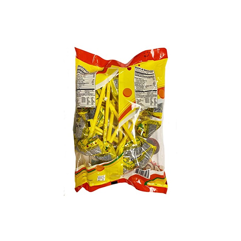 MDM TAMARINDO FLAVORED LOLLIPOPS w SALT/CHILI 2LB 1.78OZ BAG