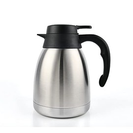Heritage66 Stainless Steel Thermal Coffee Carafe 40 Oz Triple Wall Thermal Vacuum insulated 12 hours heat Retention/24 hours cold Retention/ 1.2 Liter Tea, Water, and Coffee Dispenser