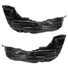 TRQ Front Inner Fender Liner Set Compatible with 2010-2015 Mitsubishi
