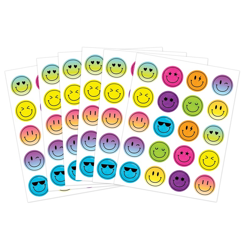 Teacher Created Resources Brights 4Ever Smiley Faces Stickers (TCR6941)