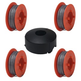 KJLEEN 4Pcs Strimmer Spool and Line F016800175 Replacement Strimmer Wire for ART 23 COMBITRIM, ART 26 COMBITRIM, ART 30 COMBITRIM, ART 23 EASYTRIM, ART 26 EASYTRIM