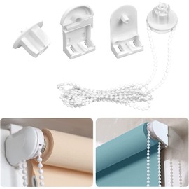 Plastic Roller Blind Repair Kit 25mm Child Safe Plastic Spare Roller Blind Replacement Repair Kit,Roller Blind Fittings Replacement Repair Kit for Curtain Rods/Blackout Roller Blind Brackets