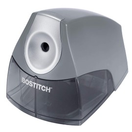 Bostitch Office Personal Electric Pencil Sharpener, Powerful Stall-Free Motor, High Capacity Shavings Tray, Gray (EPS4-KTGRAY)