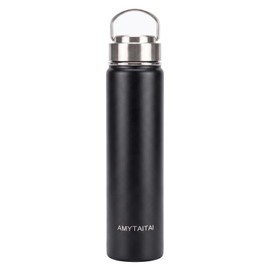 Vacuum All Stainless Steel Insulated Water Bottle 24OZ - Black