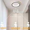 Modern LED Ceiling Light With Motion Sensor, Movement Sensor Ceiling